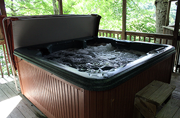 Beech hot tub
