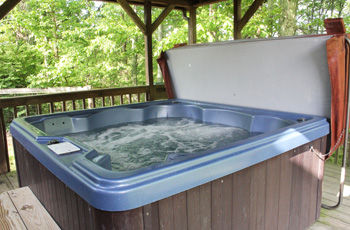 mini farm hot tub
