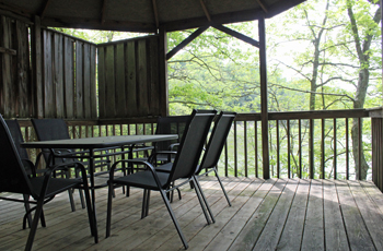 Beech outdoor table